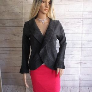 NWT - DOMANI gray sweater - sz PXL